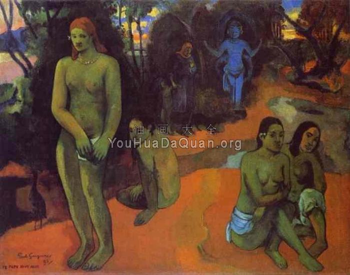 Delectable Waters - 保罗·高更